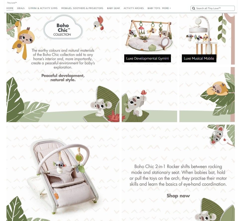 TINY LOVE STORE TG 1: Storefront