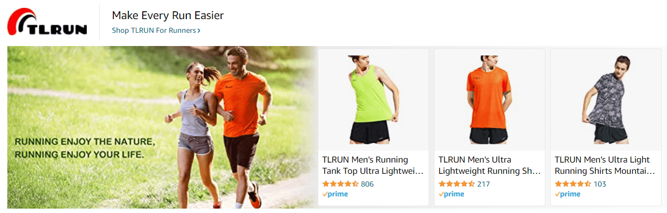 TLRUN: Ad - Sponsored Brand
