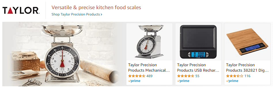 Taylor: Ad - Sponsored Brand