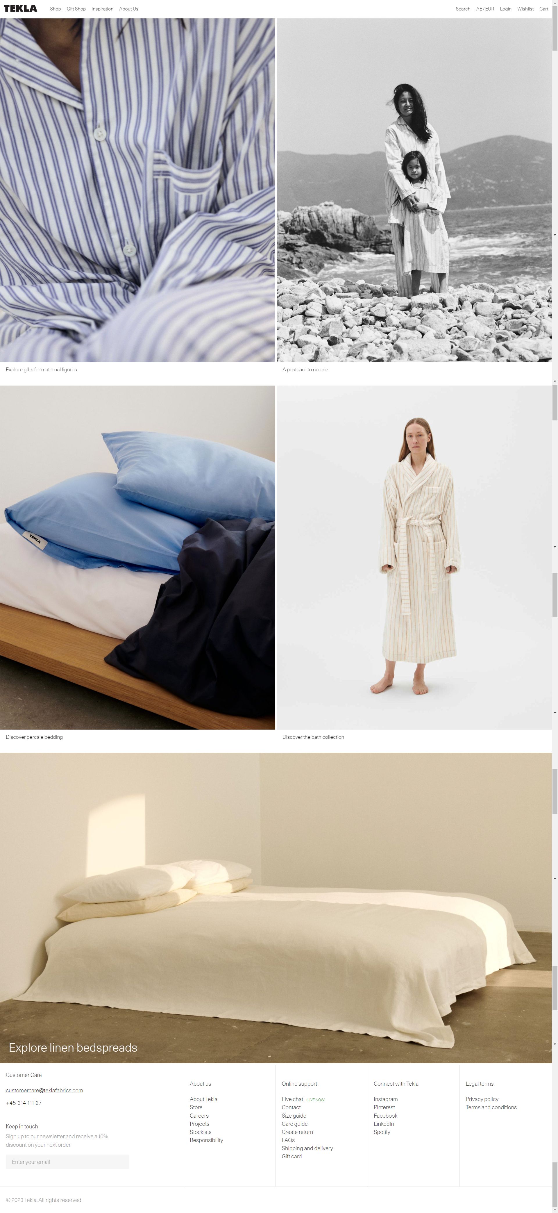 Tekla Fabrics: Amazon listing image