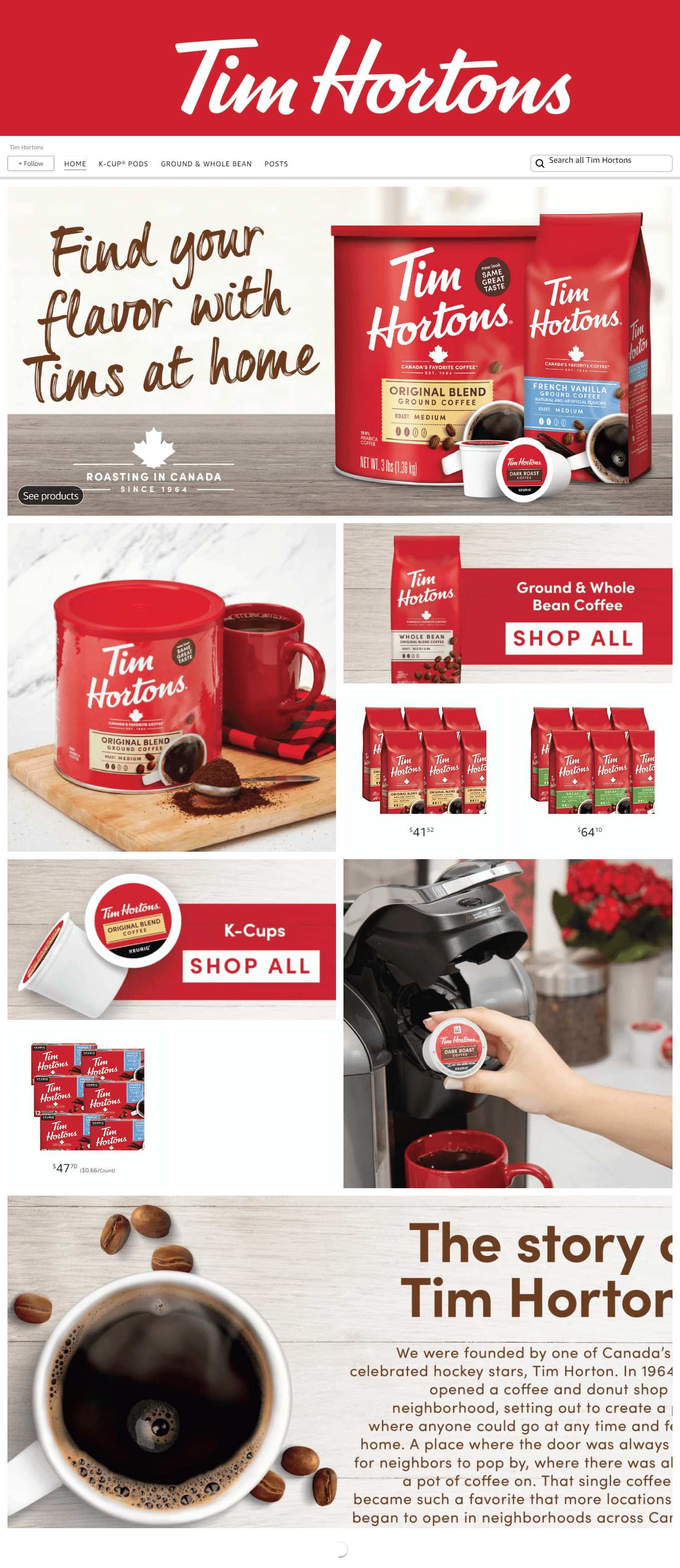 Tim Hortons: Storefront