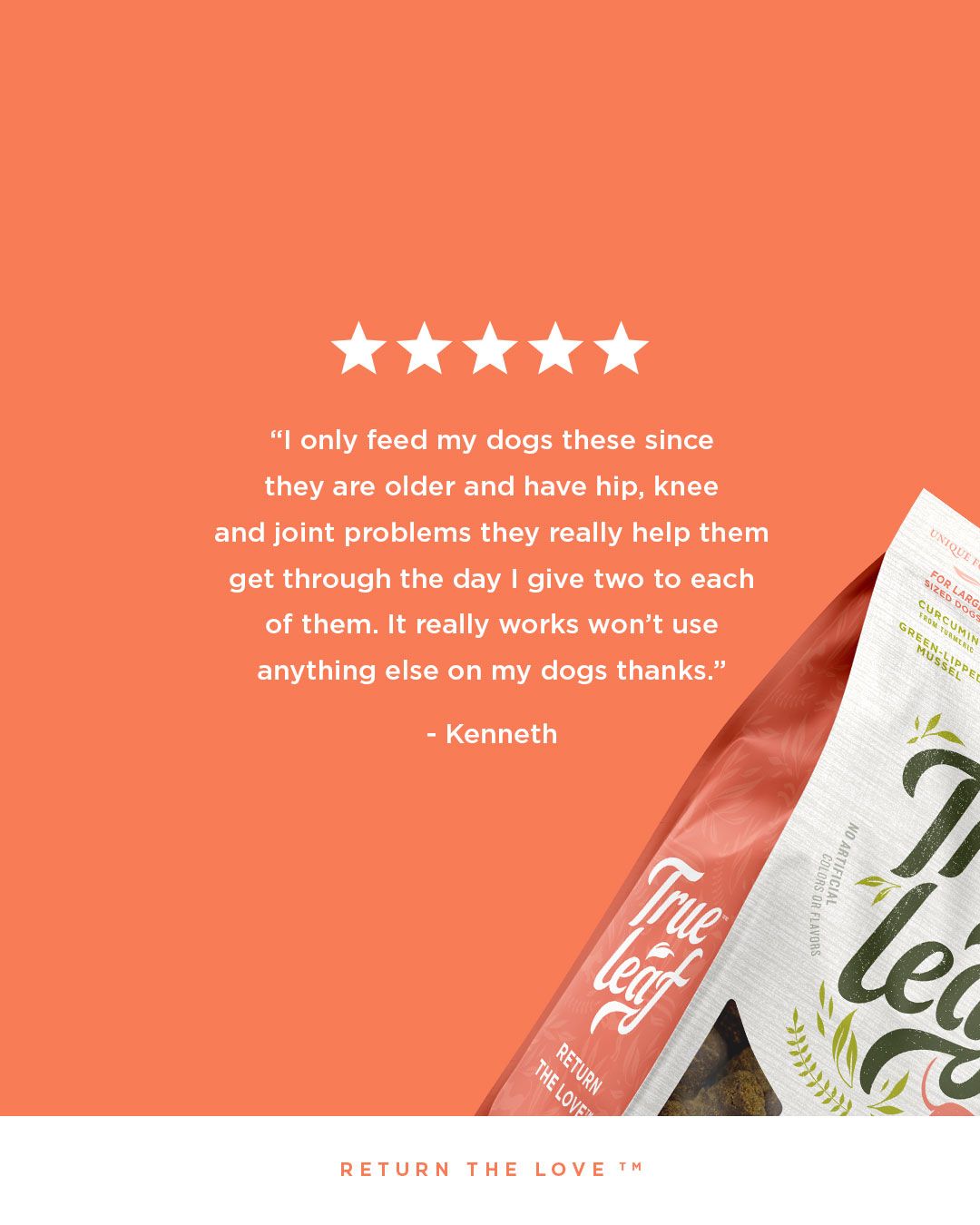 True Leaf PET PR PET 1: Testimonial Secondary Images