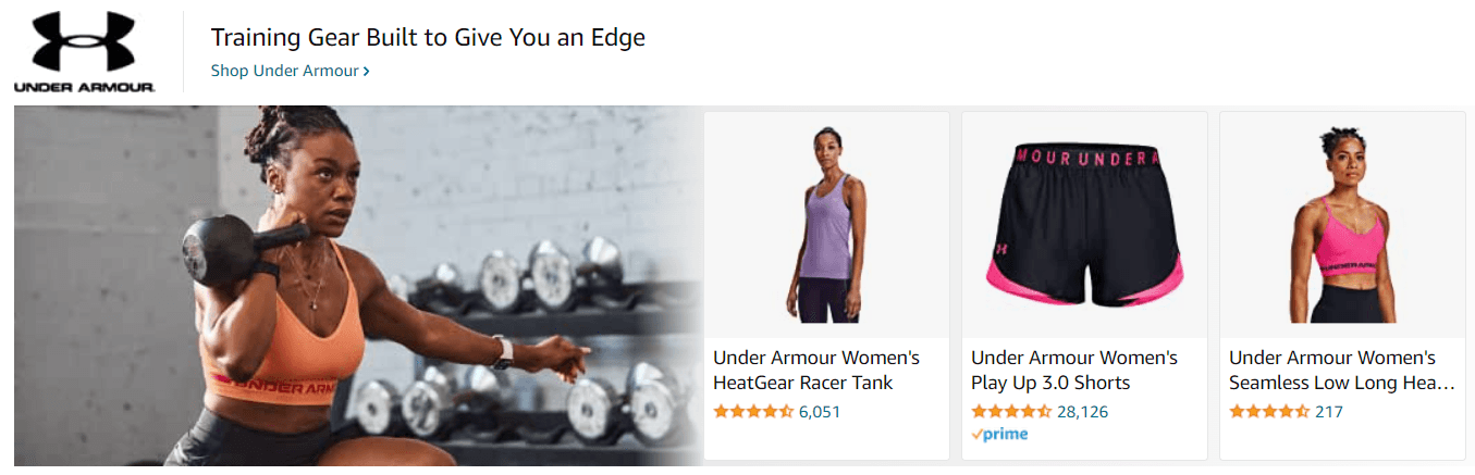 UnderArmour: Ad - Sponsored Brand