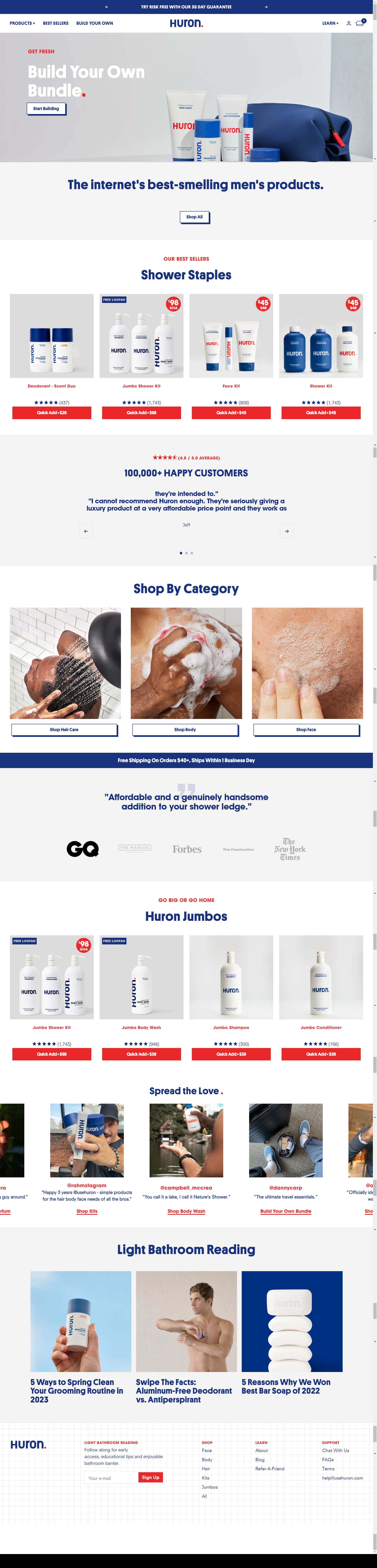 Use Huron: Amazon listing image