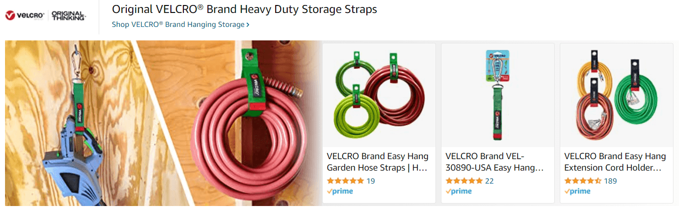 Velcro: Ad - Sponsored Brand