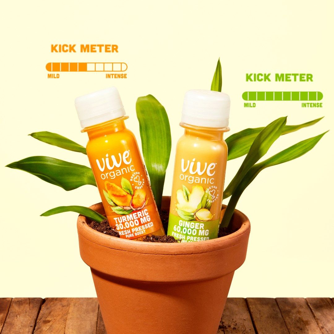 Vive Organic 18: Infographics