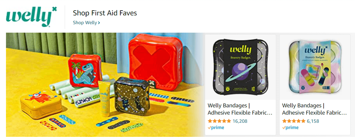 Welly: Ad - Sponsored Brand