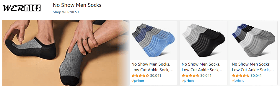 Wernies: Ad - Sponsored Brand