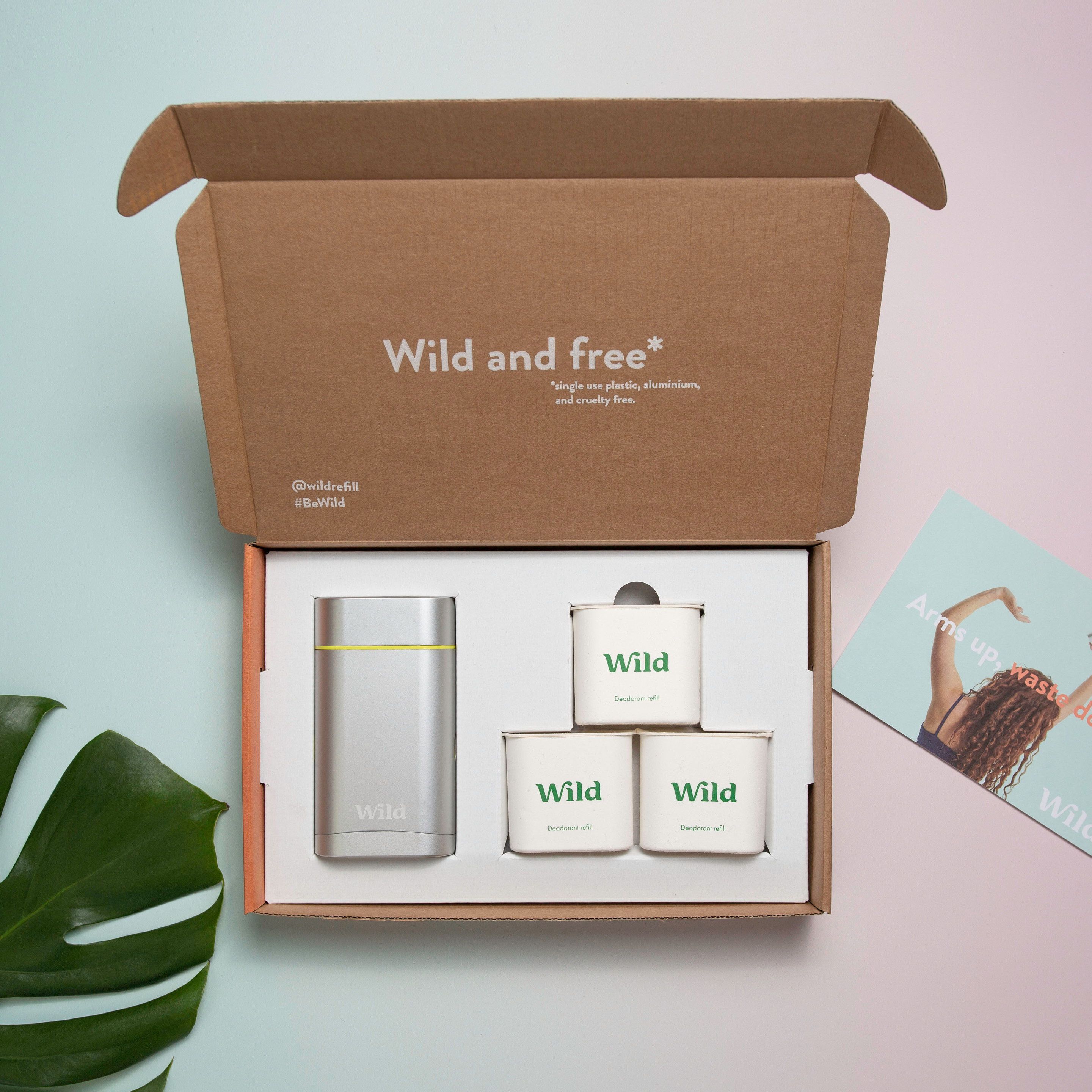 Packaging for Wild Deodorant 29