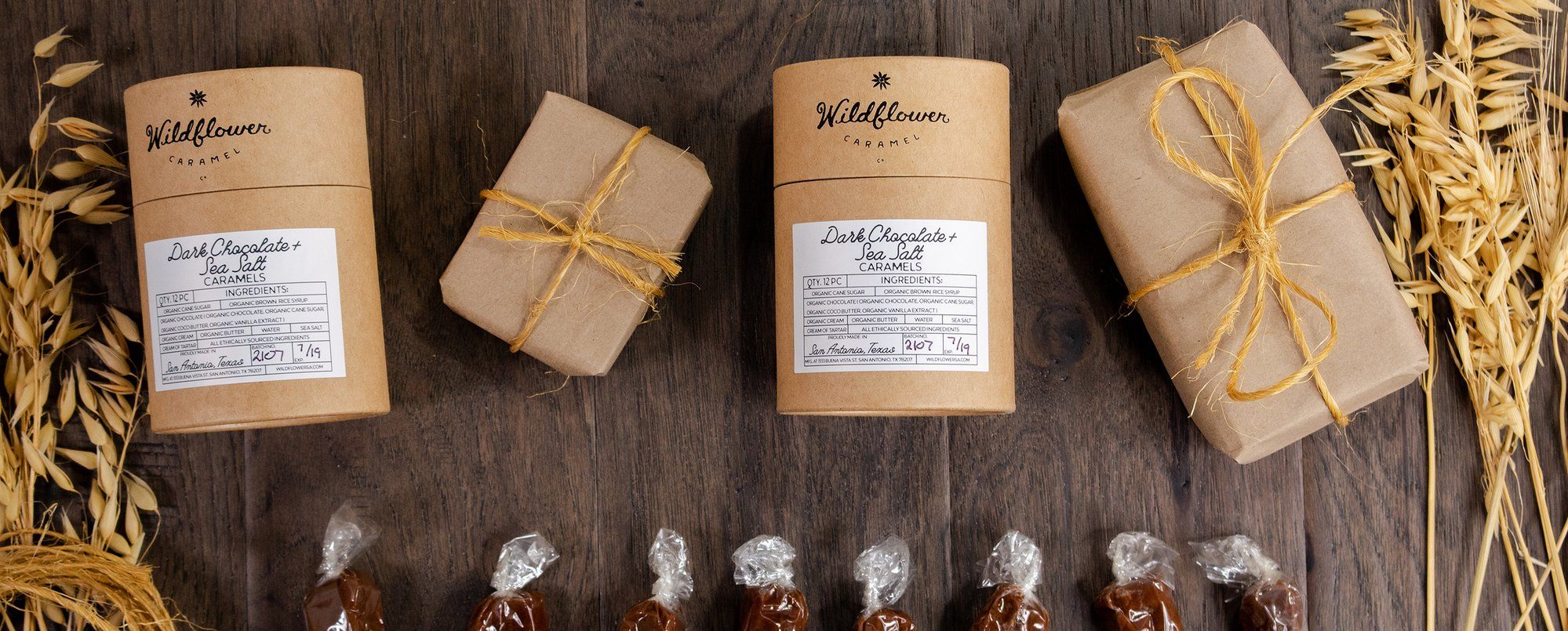 Wildflower Caramel Co. 6: Packaging
