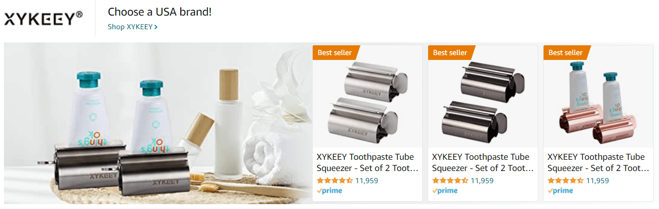 Xykeey: Ad - Sponsored Brand