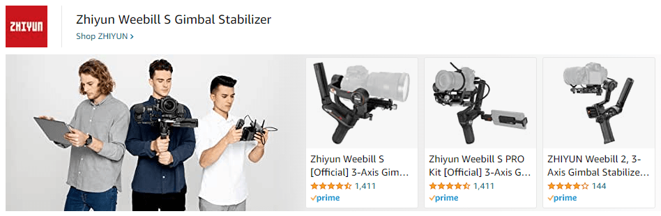 Zhiyun: Ad - Sponsored Brand