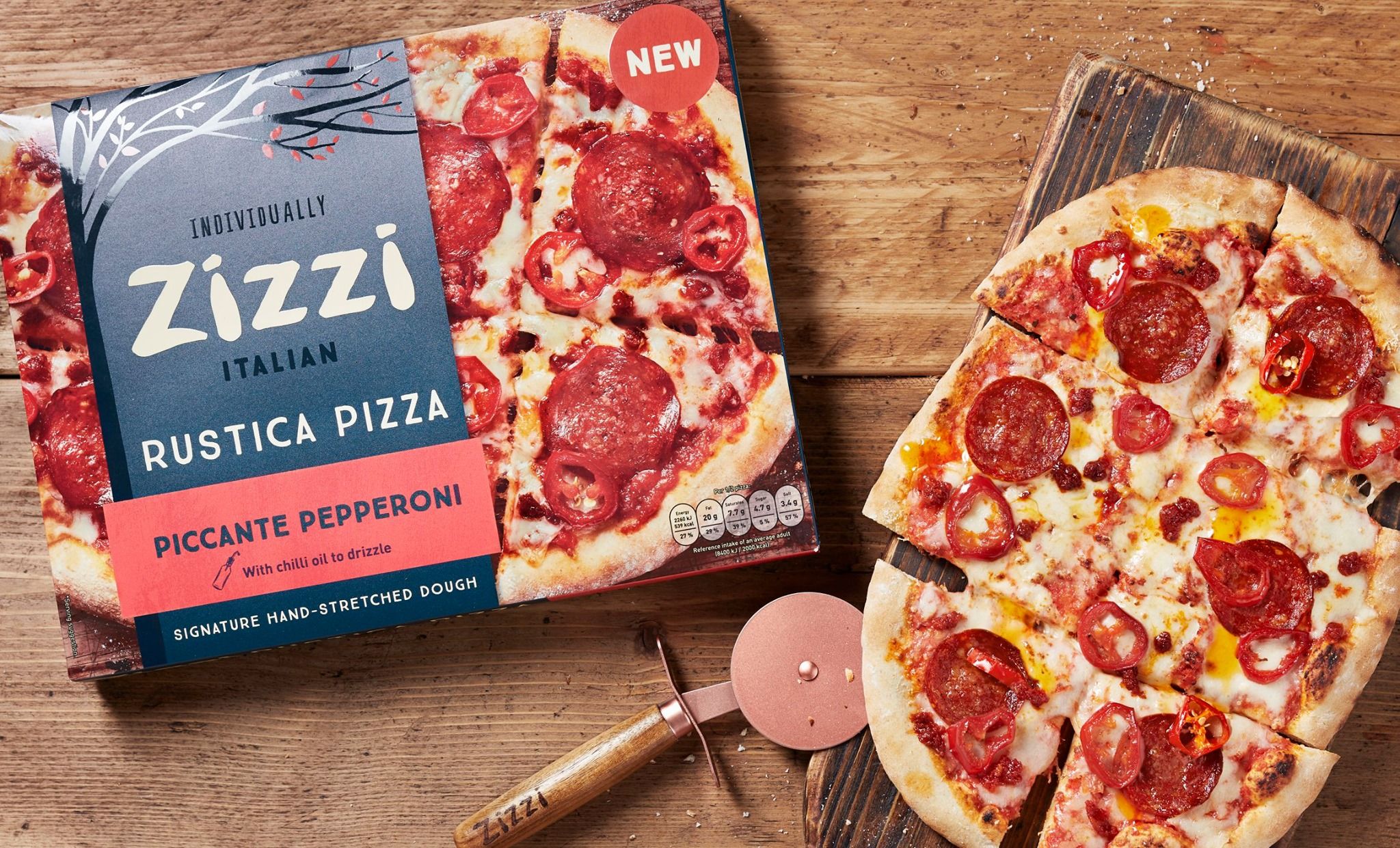 Zizzi 8: Packaging
