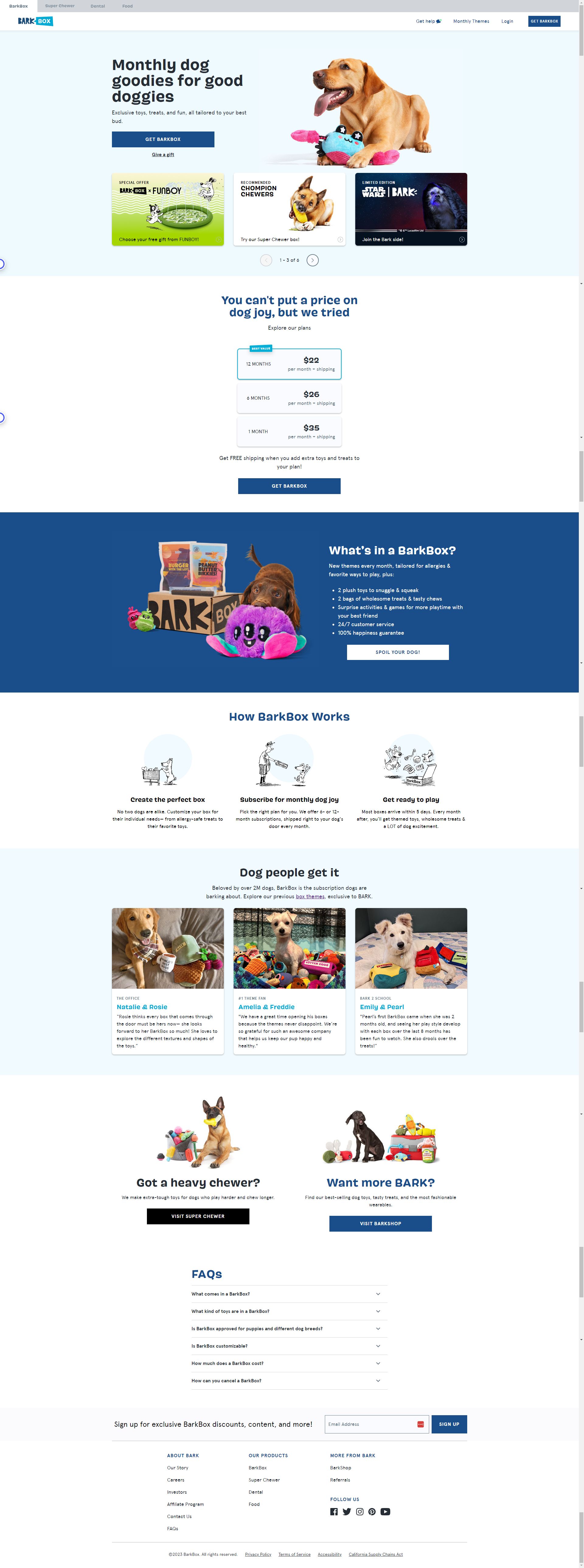 barkbox.com: Amazon listing image