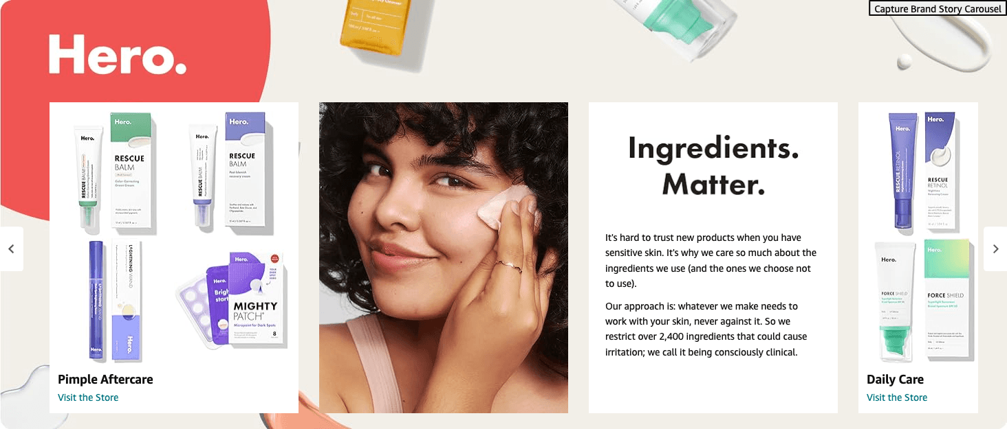 Amazon.com: Mighty Patch™ Nose Patch from Hero Cosmetics: Brand Stories
