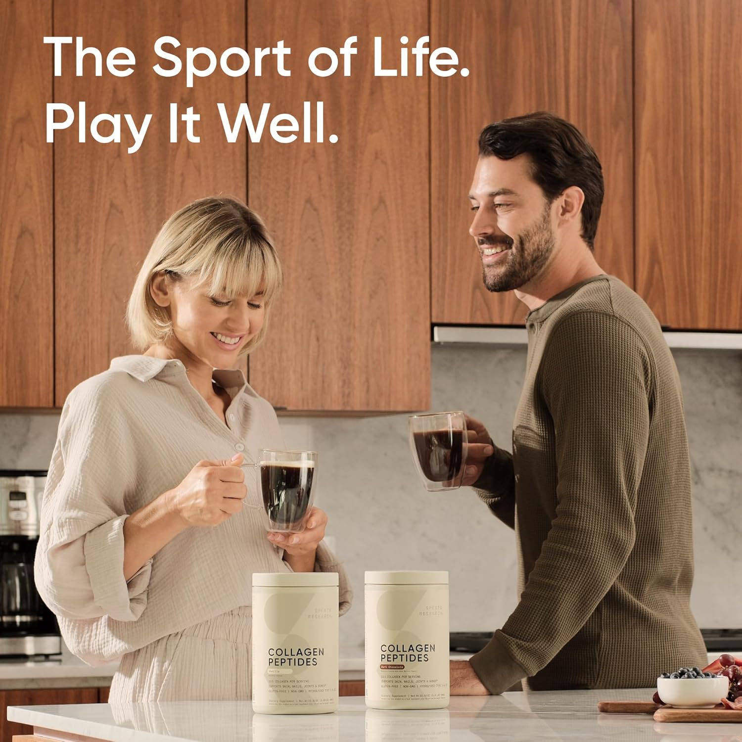 Amazon.com: Sports Research Collagen Peptides for Women & Men: Infographics