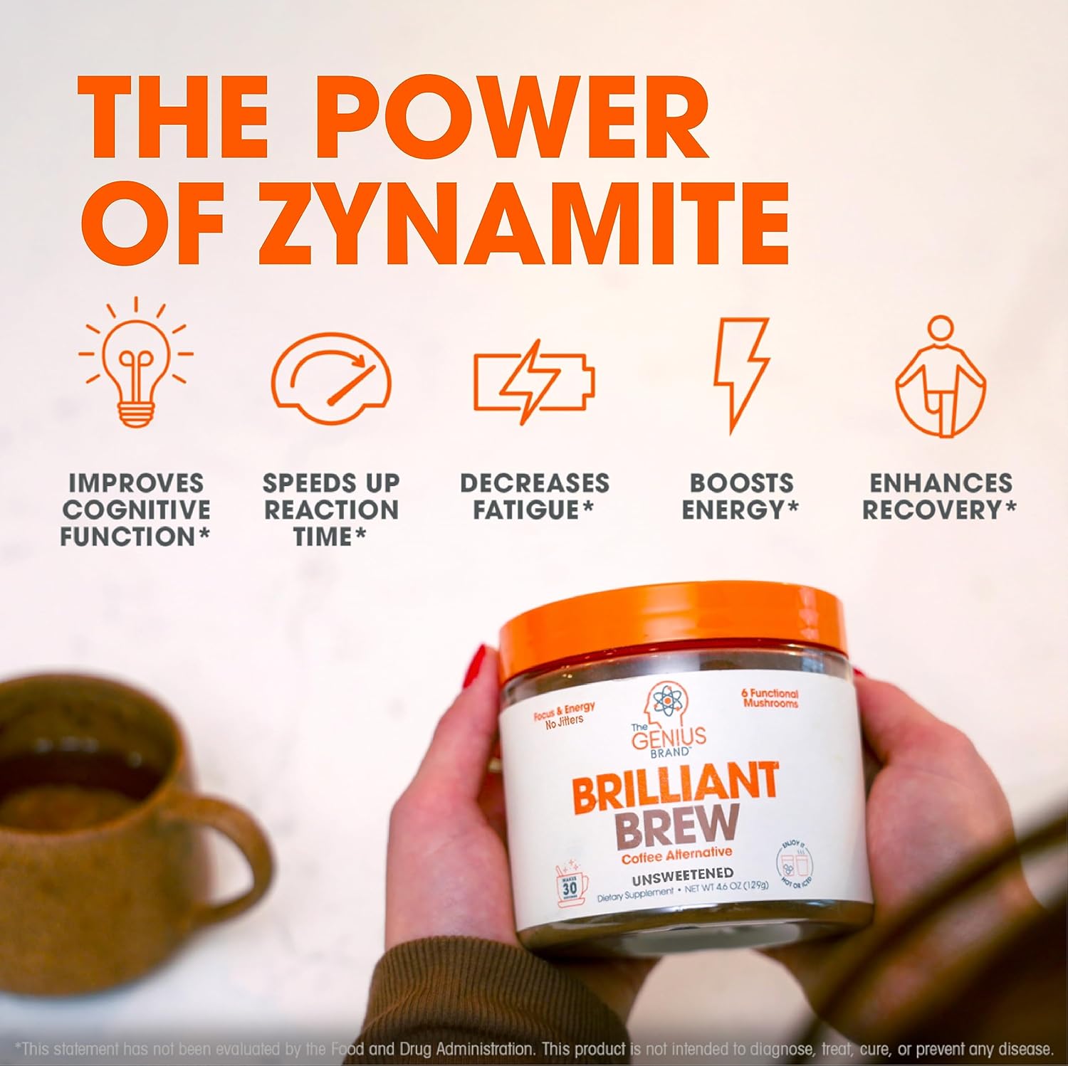 Amazon.com : Genius Brilliant Brew- Unsweetened: Infographics