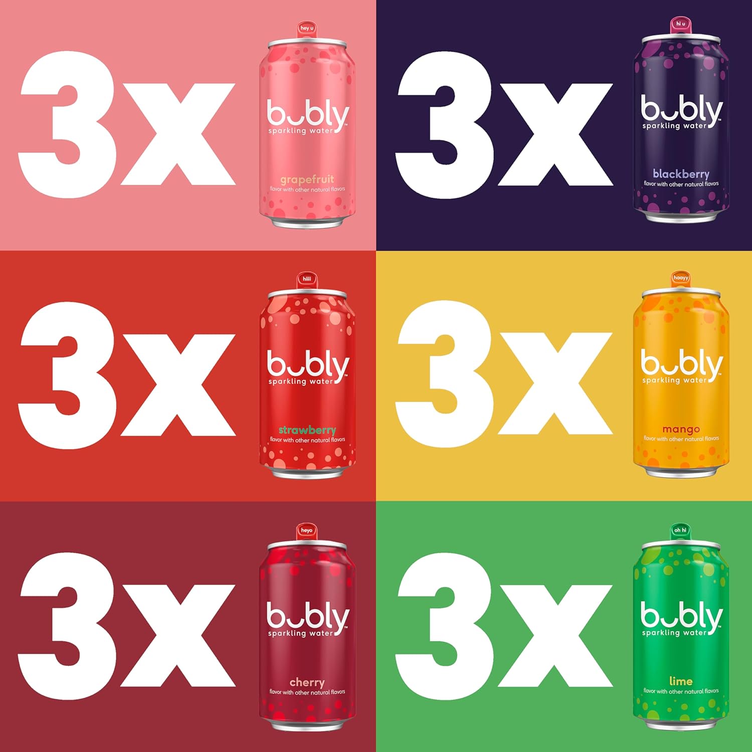 Amazon.com: bubly Sparkling Water: Infographics