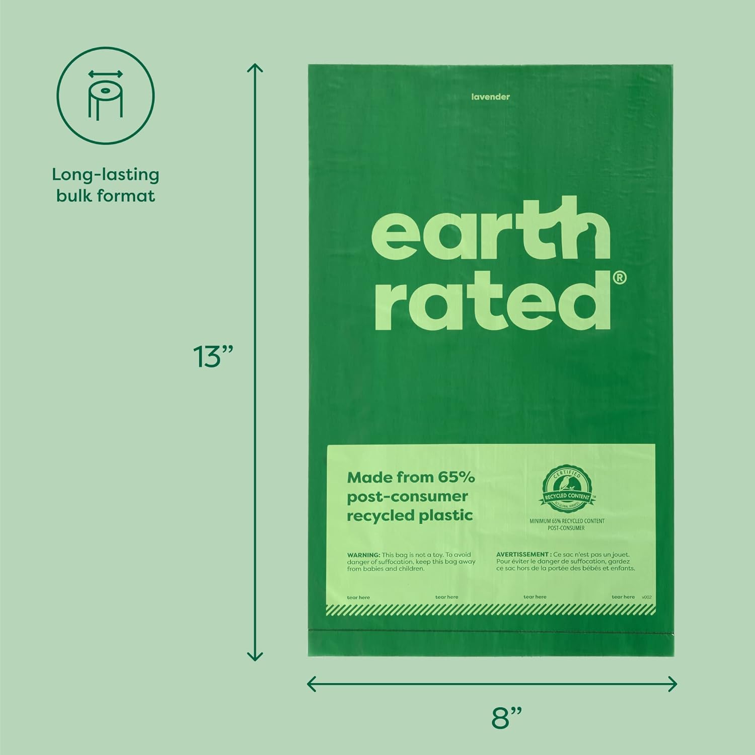Amazon.com : Earth Rated Dog Poop Bags: Amazon listing image