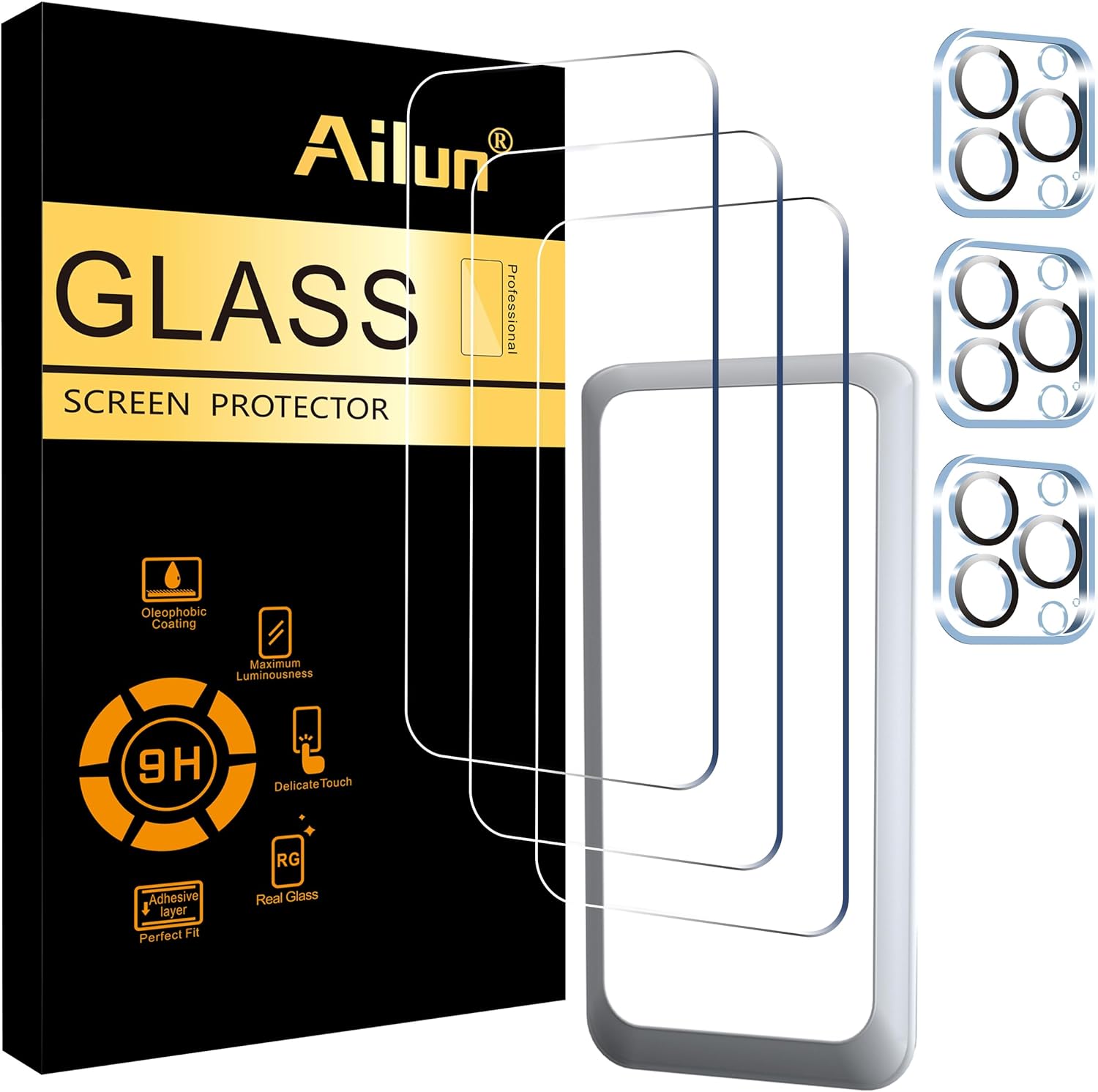 Amazon.com: Ailun 3 Pack Screen Protector for iPhone 15 Pro Max [6.7 inch] + 3 Pack…: Infographics