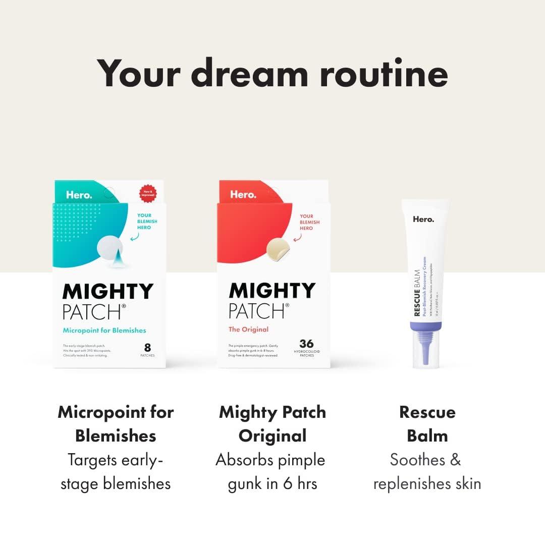 Amazon.com: Mighty Patch Hero Cosmetics Original Patch: Infographics