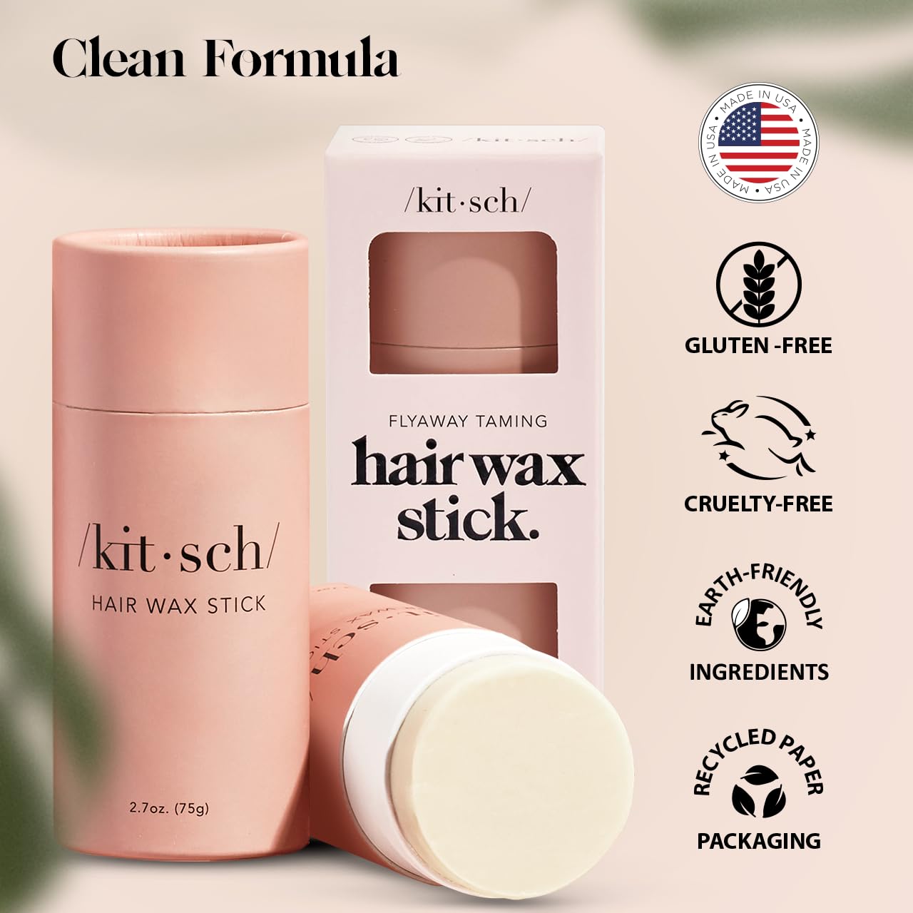Amazon.com: Kitsch Hair Wax Stick for Women & Men: Infographics