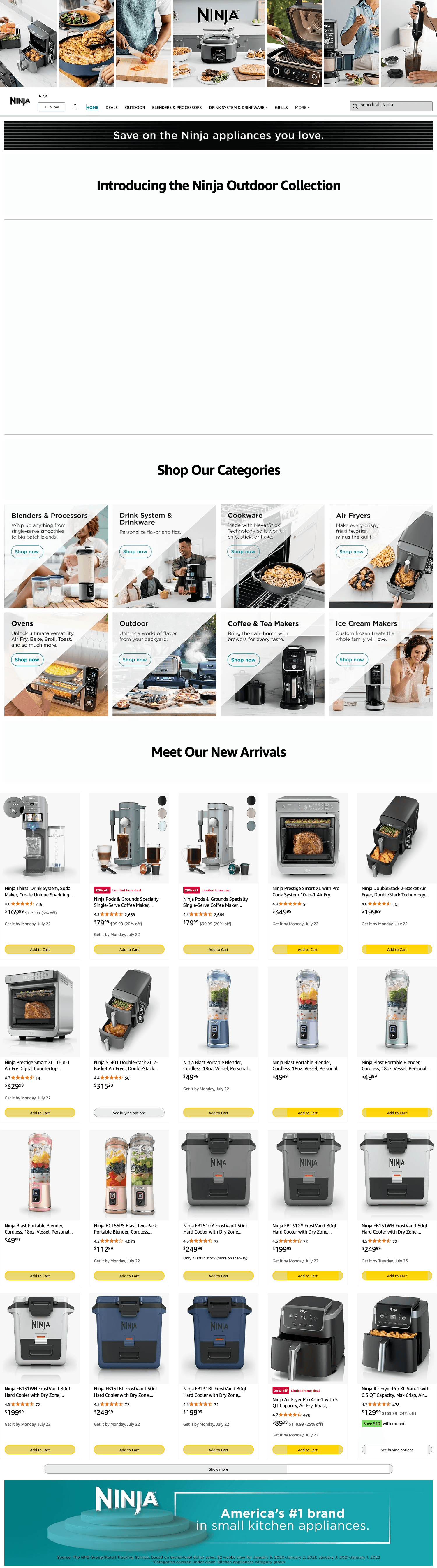 Amazon.com: Ninja: Storefront