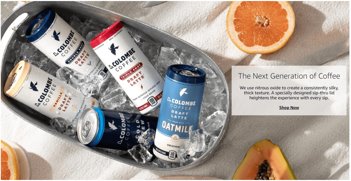 colombe storefront 1: Amazon listing image