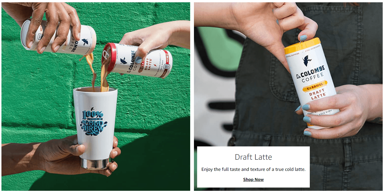 colombe storefront 2: Amazon listing image