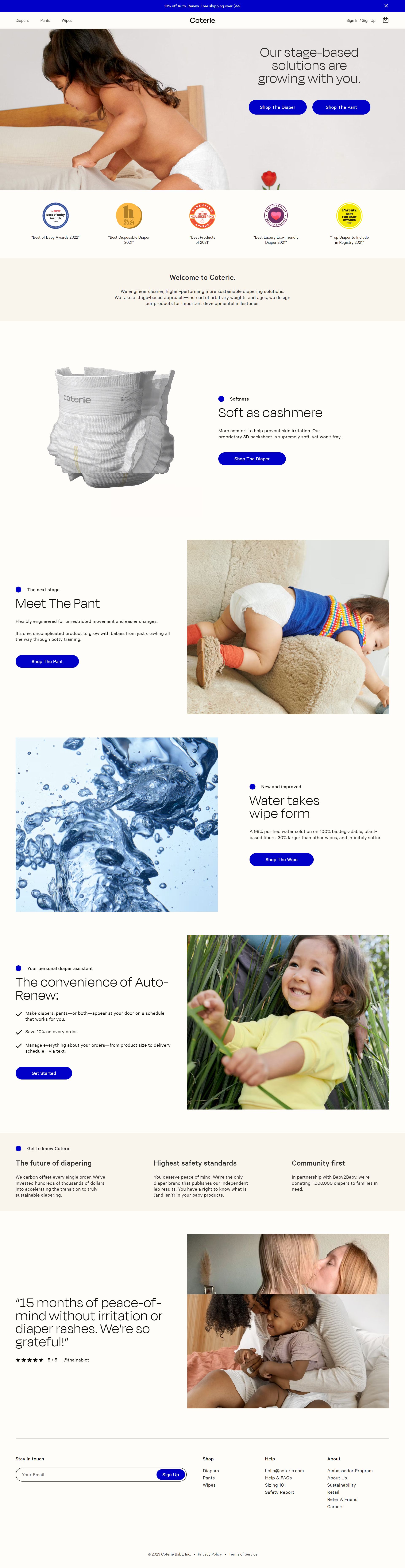 coterie.com: Amazon listing image