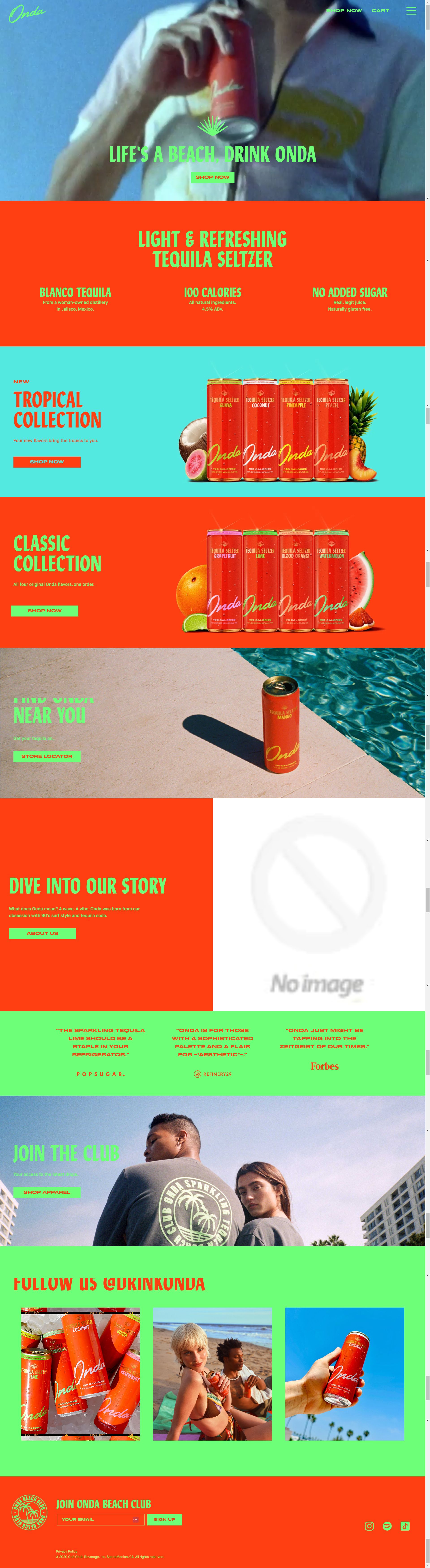 drinkonda.com: Amazon listing image