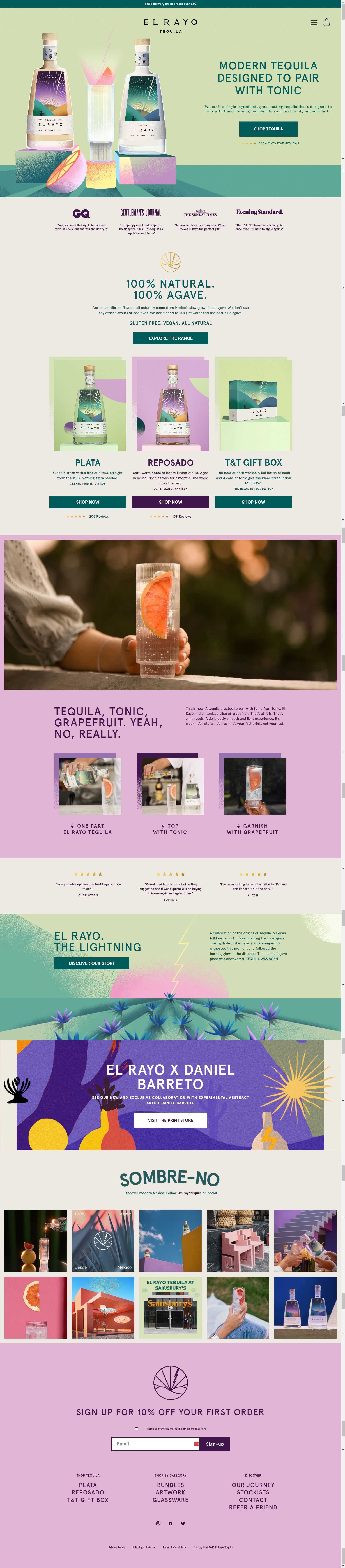 elrayotequila.com: Amazon listing image