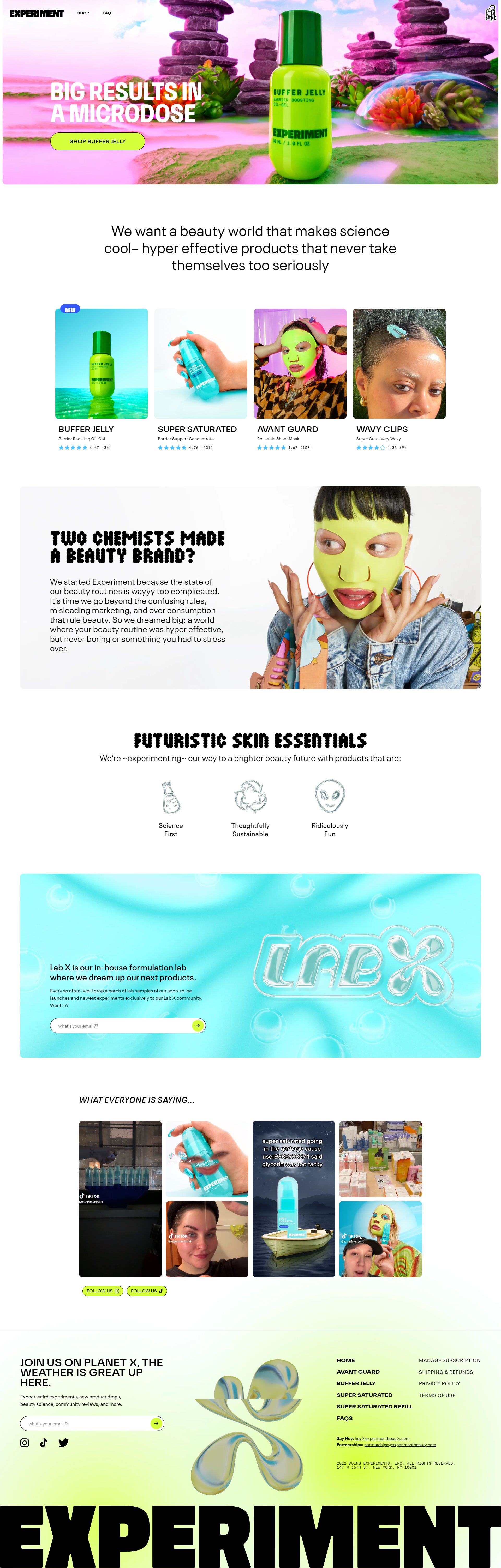 experimentbeauty.com: Amazon listing image