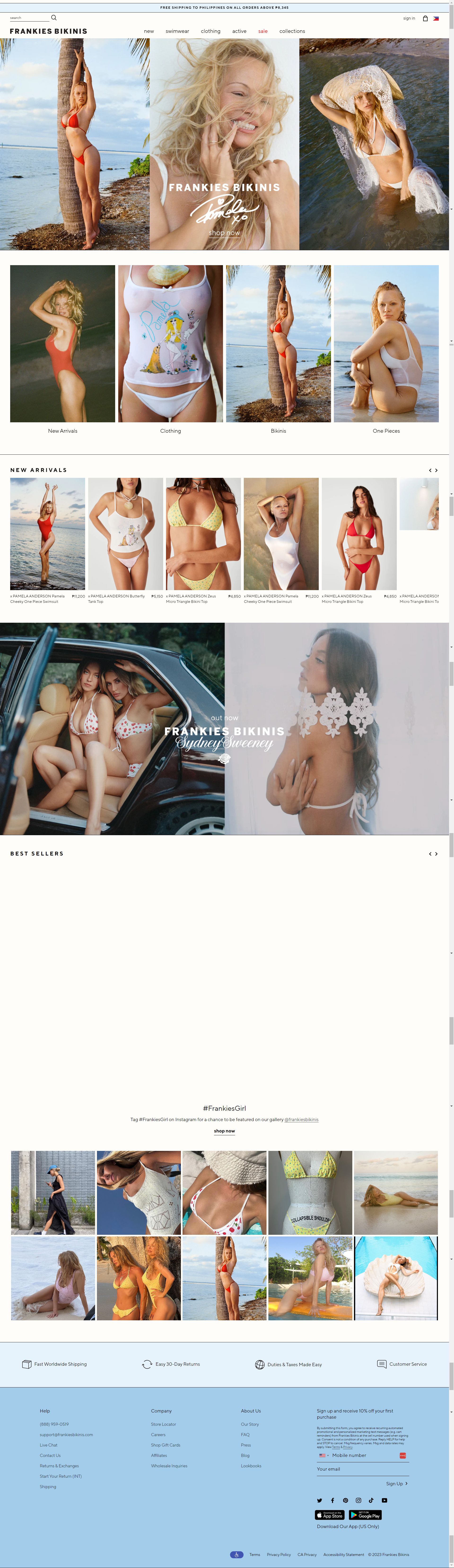 frankiesbikinis.com: Amazon listing image