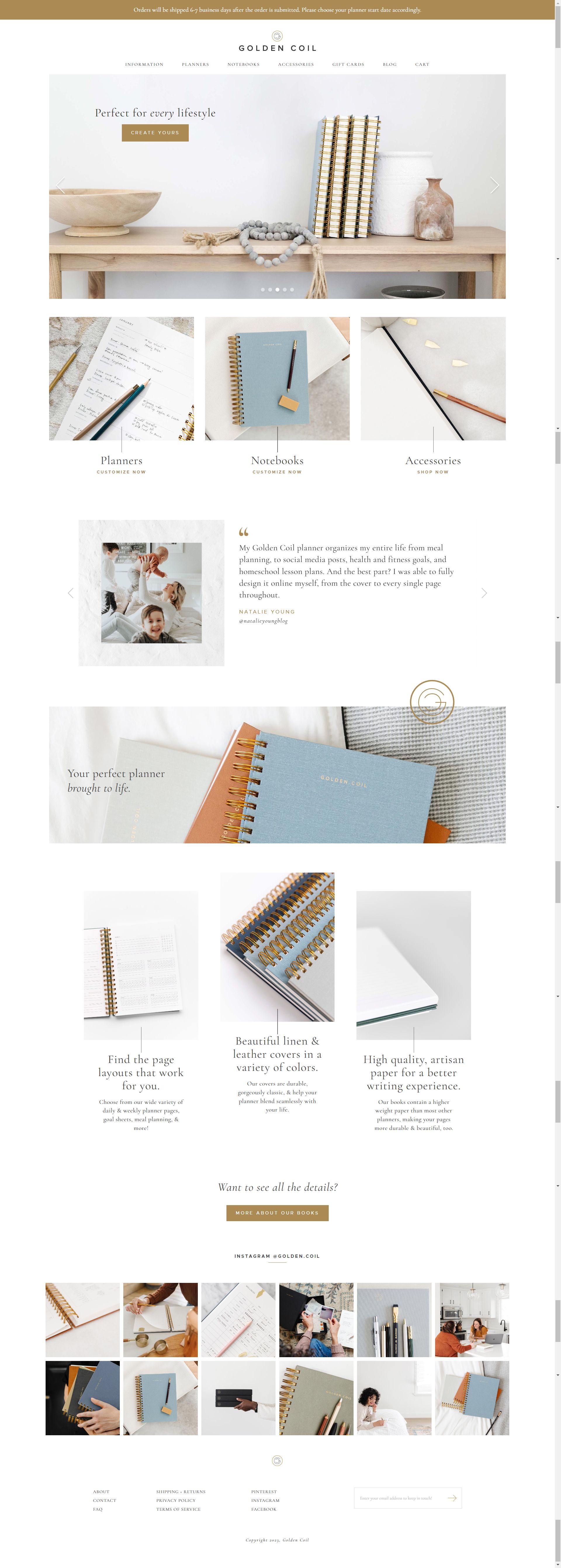 goldencoil.com: Amazon listing image