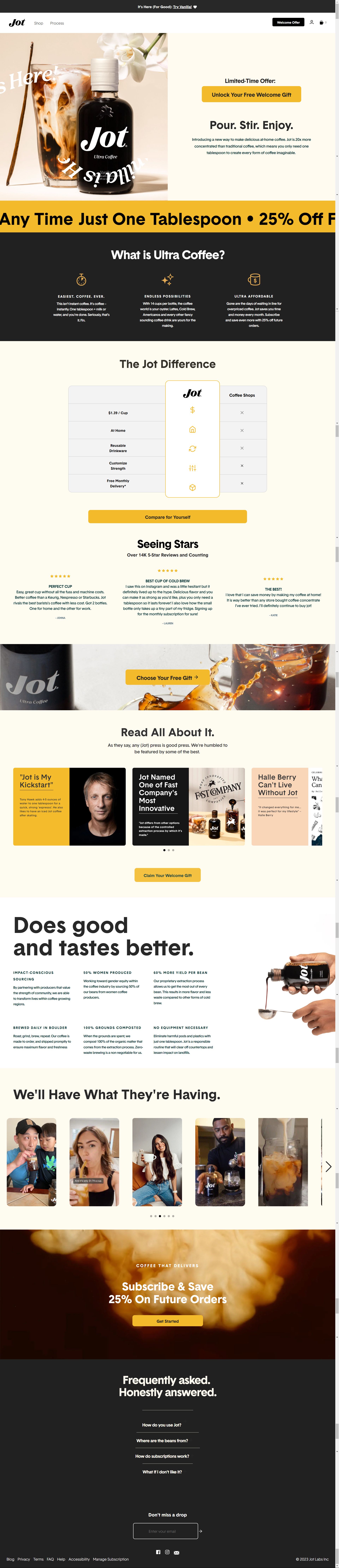 jot.co: Amazon listing image