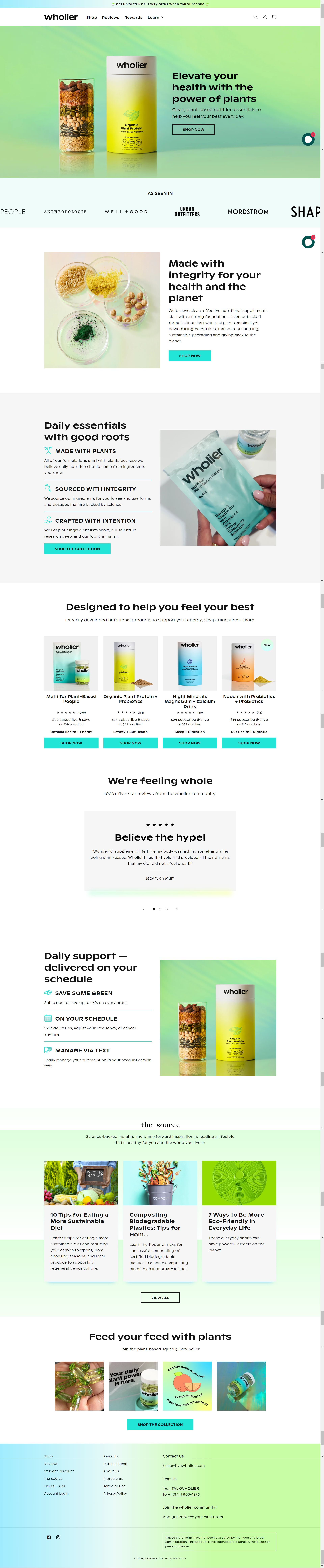 livewholier.com: Amazon listing image