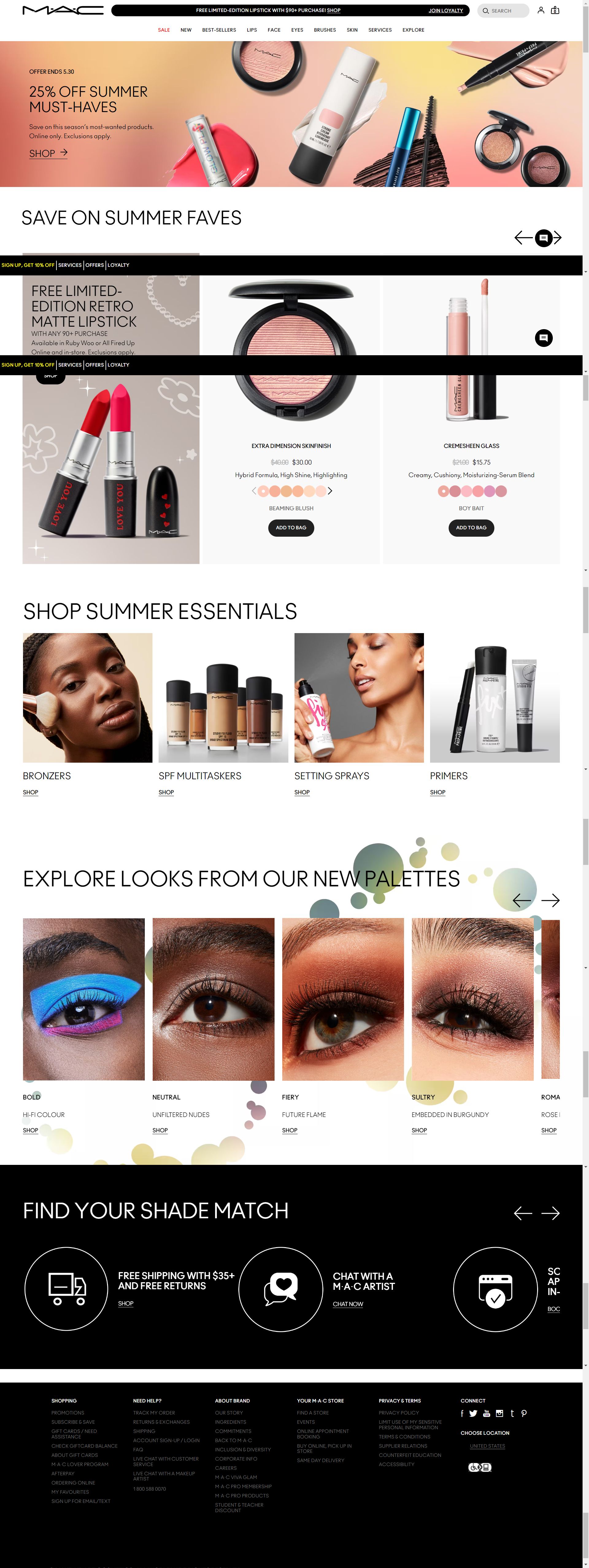 maccosmetics.com: Amazon listing image