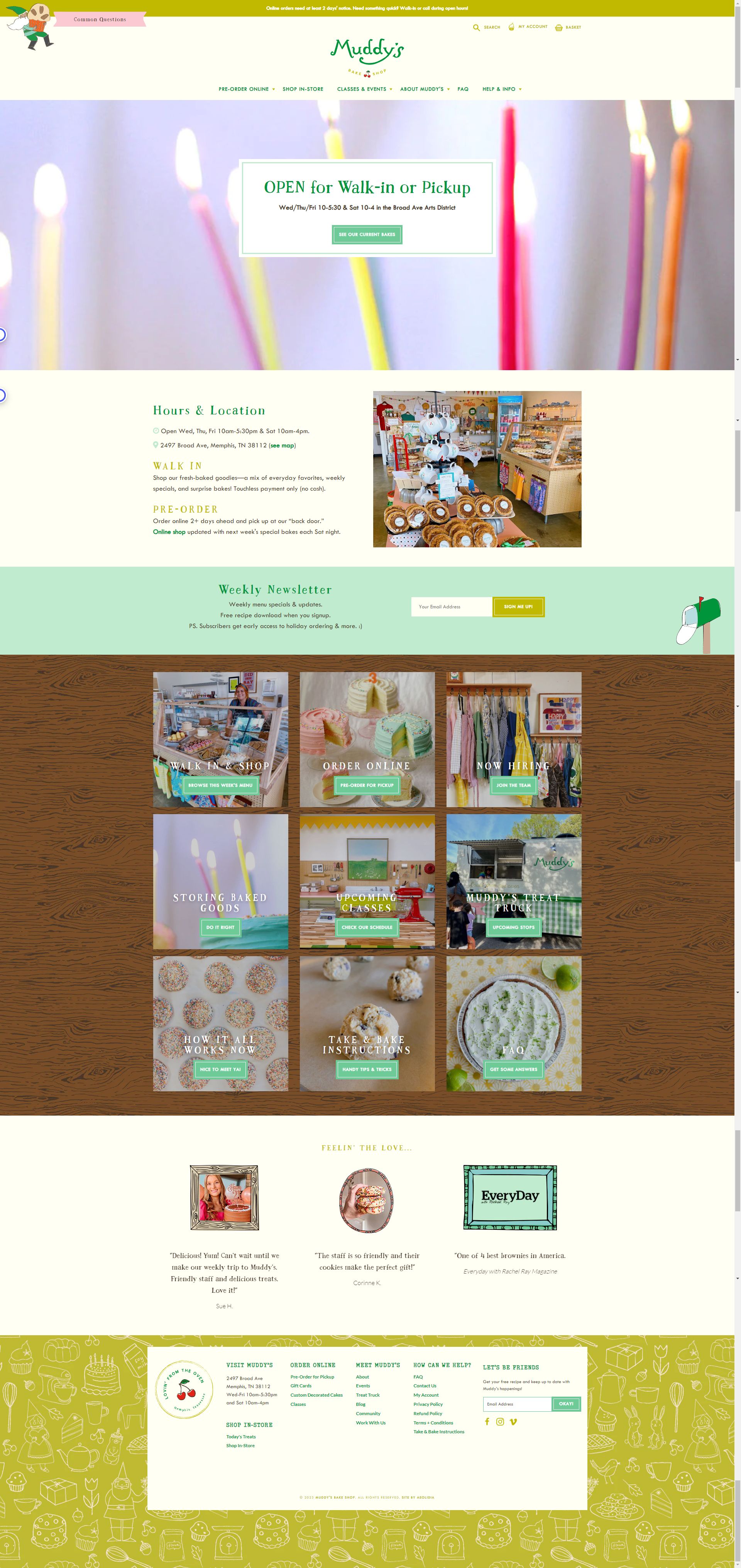 muddysbakeshop.com: Amazon listing image