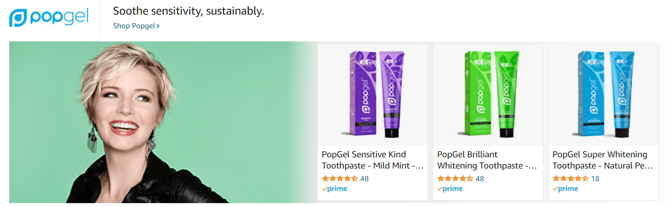 popgel: Ad - Sponsored Brand