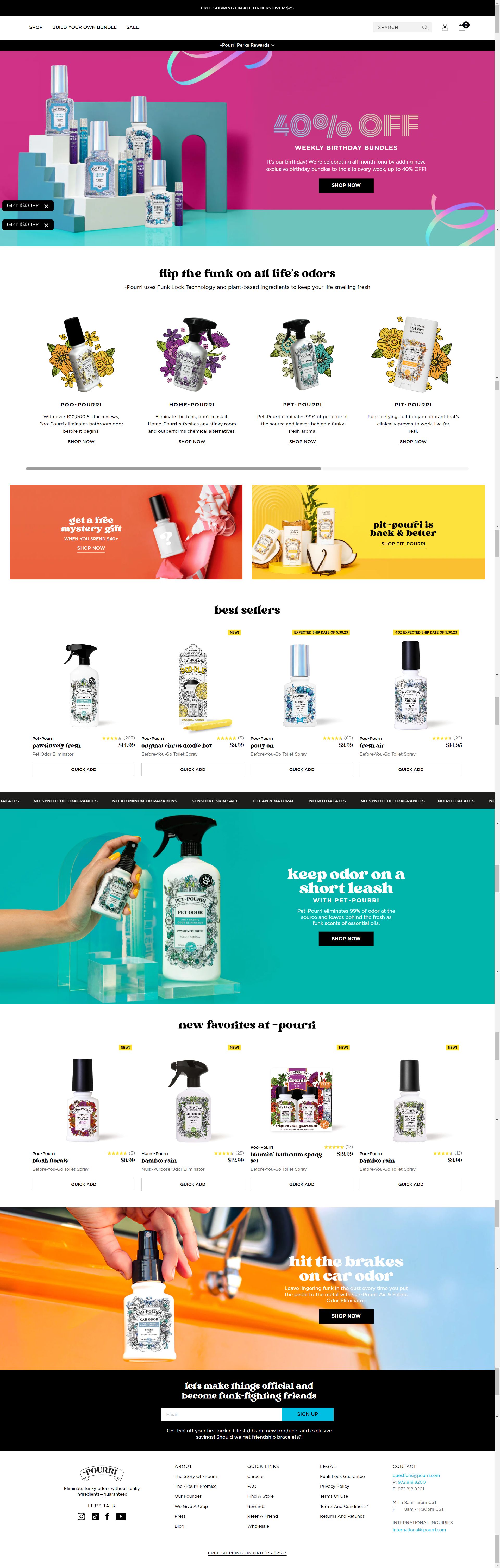 pourri.com: Amazon listing image