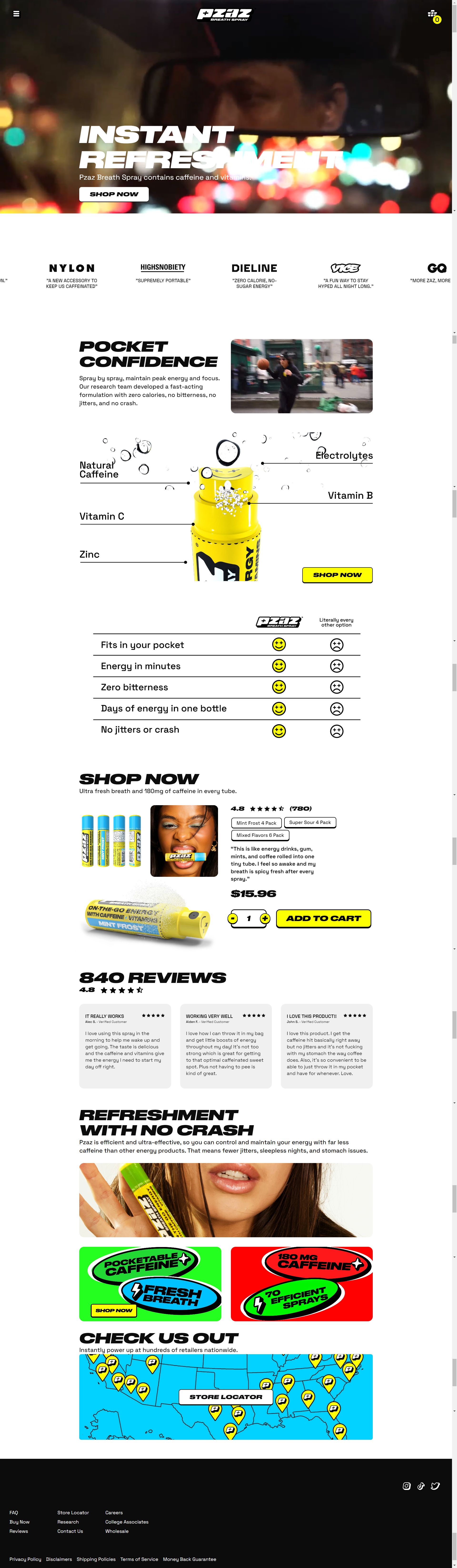 pzaz.com: Amazon listing image