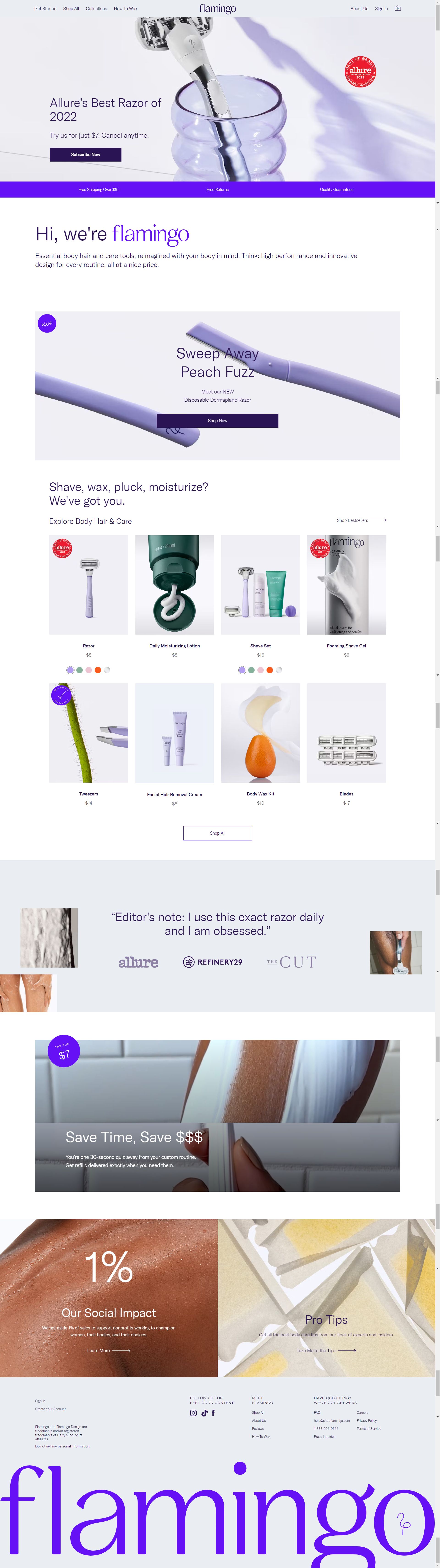 shopflamingo.com: Amazon listing image