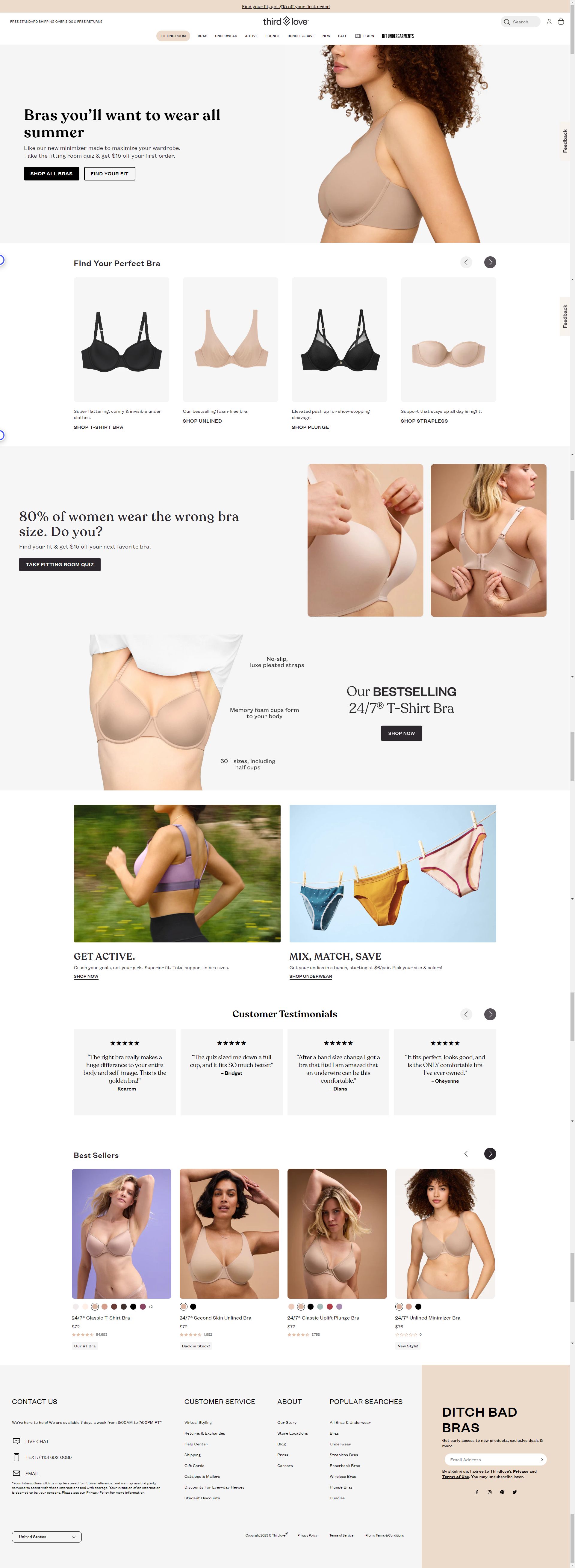 thirdlove.com: Amazon listing image