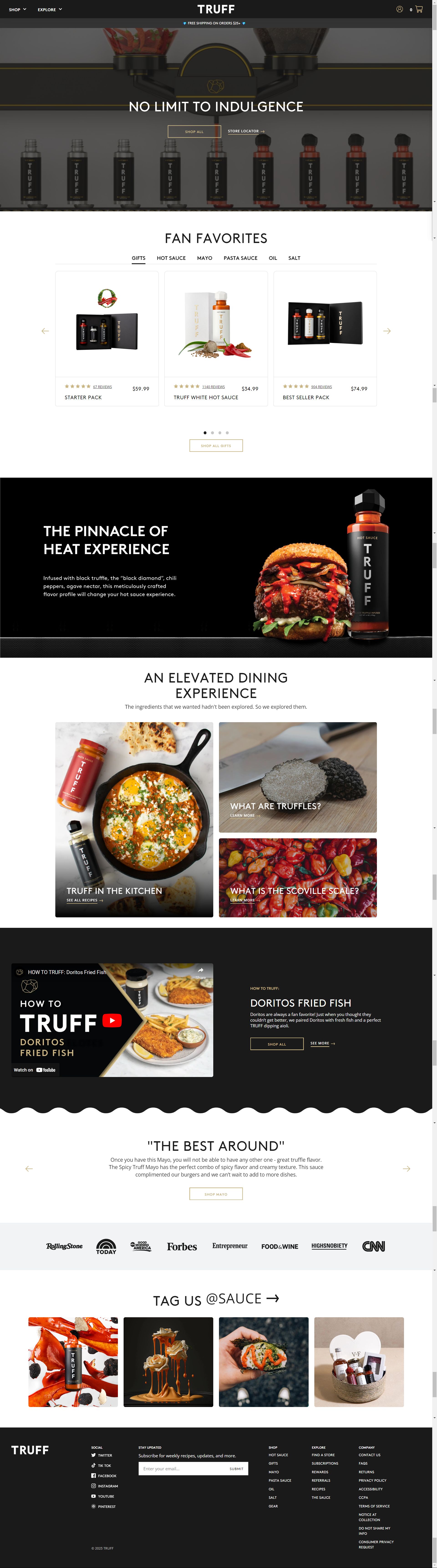 truff.com: Amazon listing image