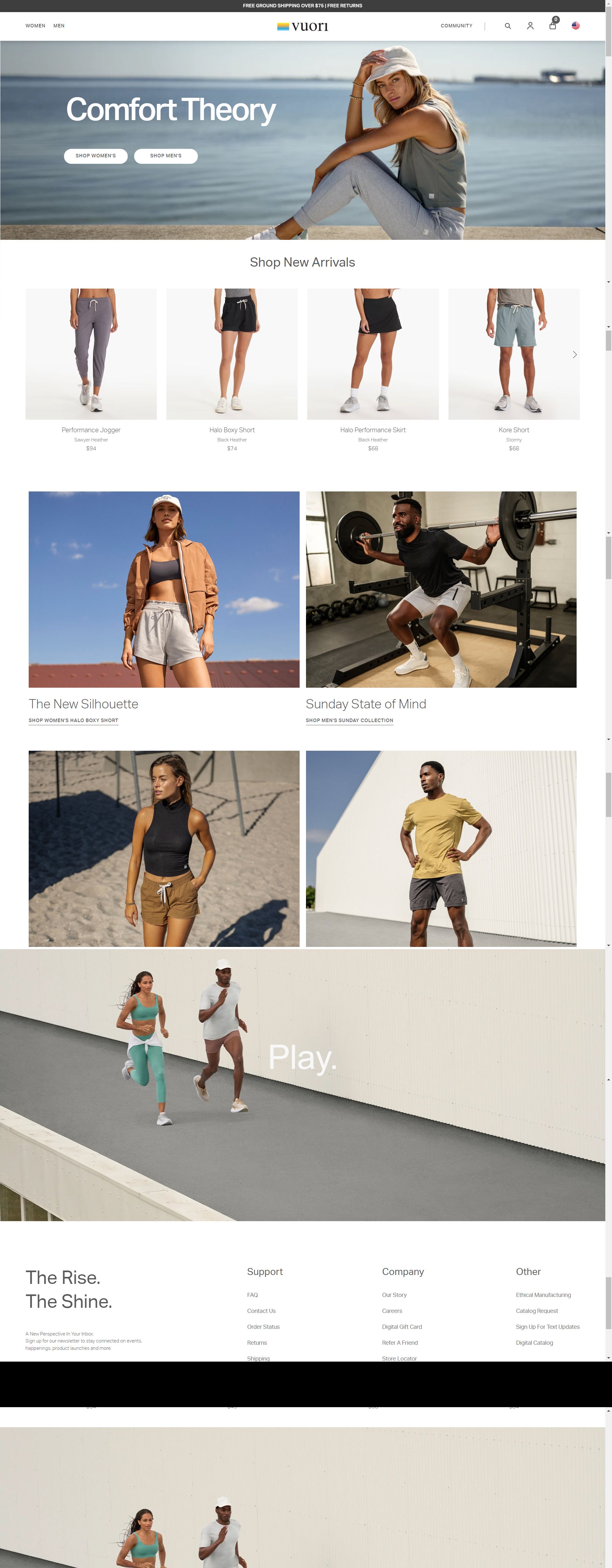 vuoriclothing.com: Amazon listing image