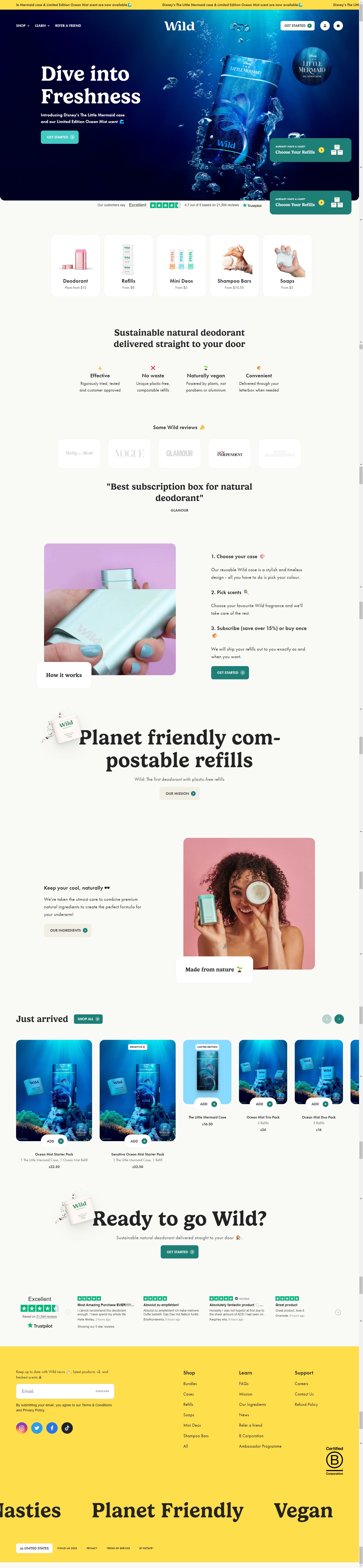 wearewild.com: Amazon listing image