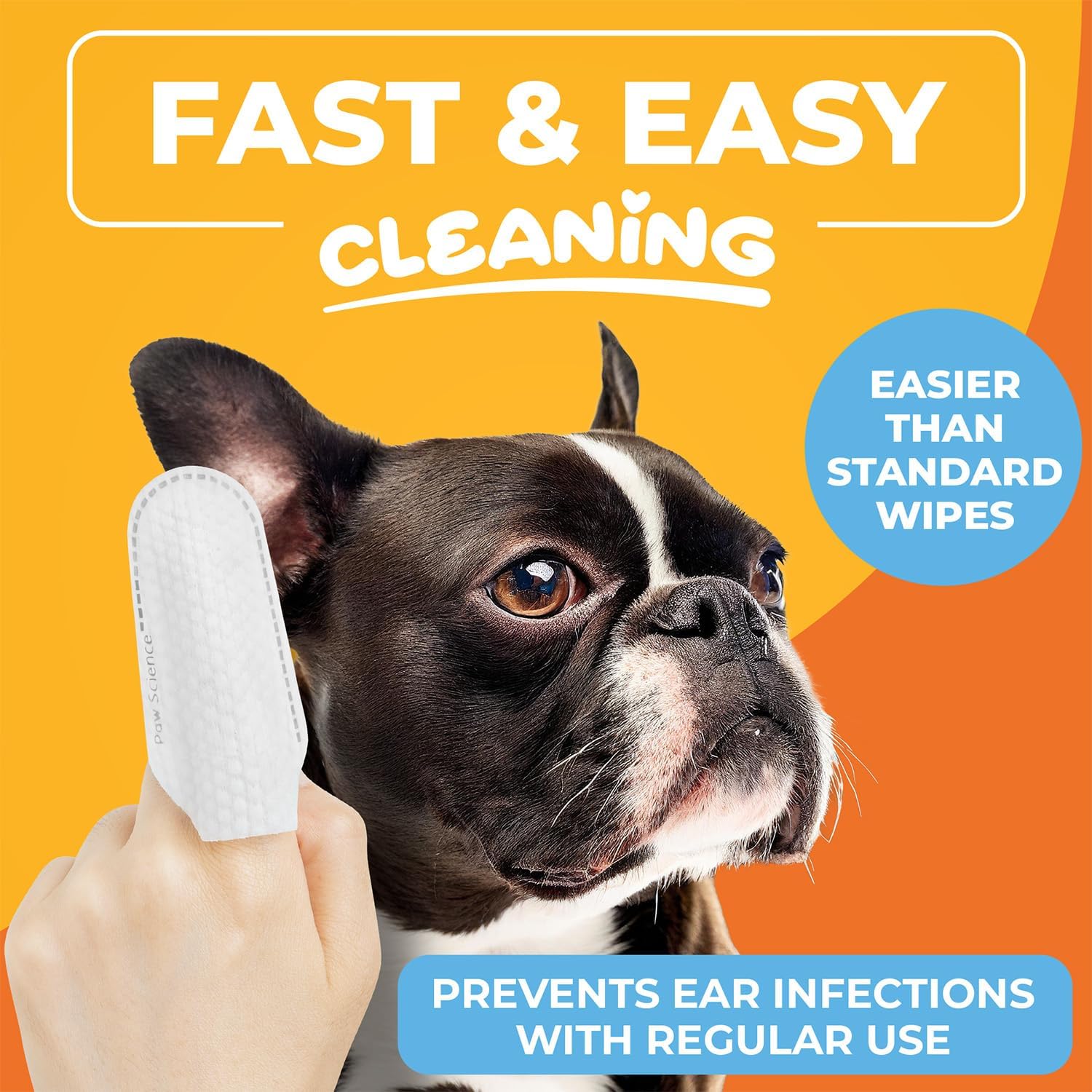 Amazon.com : Paw Science Dog Ear Cleaner Wipes: Infographics