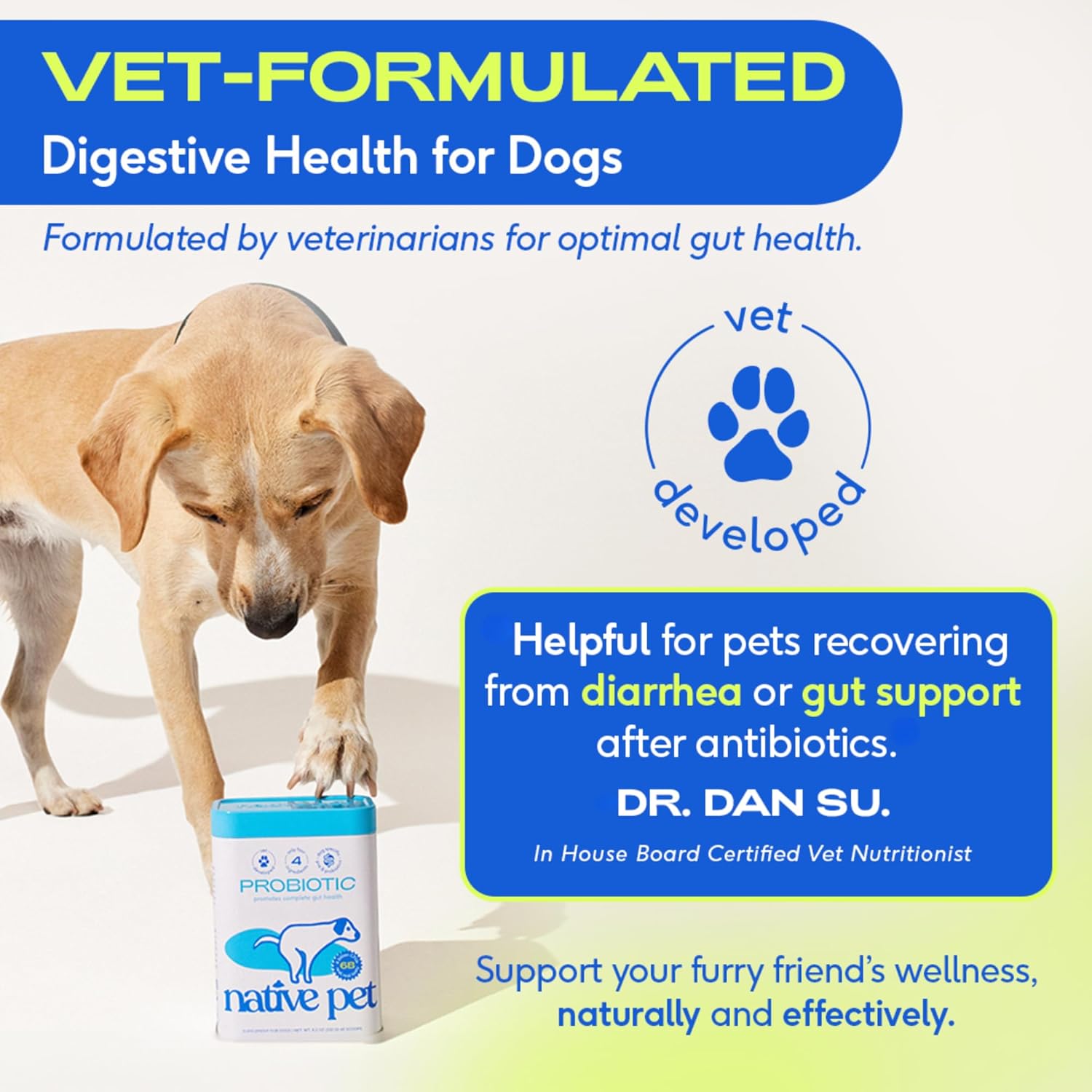 Amazon.com : Native Pet Probiotics for Dogs: Infographics