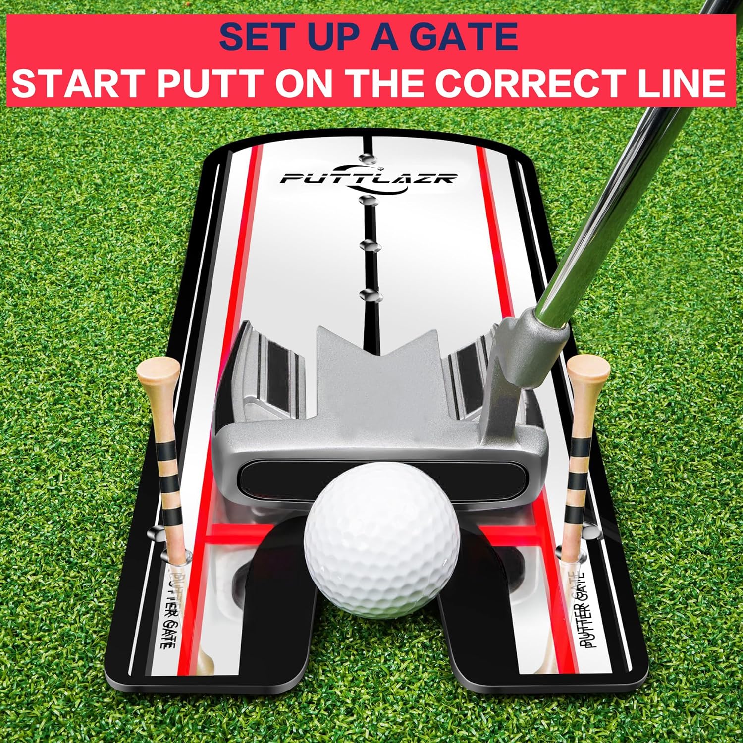 Amazon.com : Golf Putting Mirror with 6 Golf Tees: Infographics